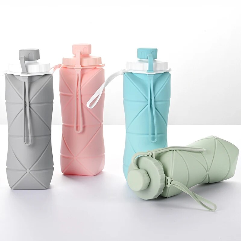 Silicone Folding Water Bottle